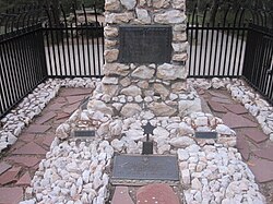 Cody's grave in 2010