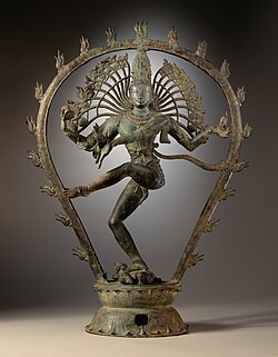 Chola dynasty statue depicting Shiva dancing as Nataraja (Los Angeles County Museum of Art)