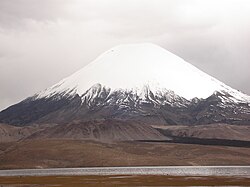 Parinacota with a snowcap