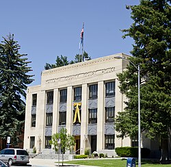 The Gallatin County Courthouse
