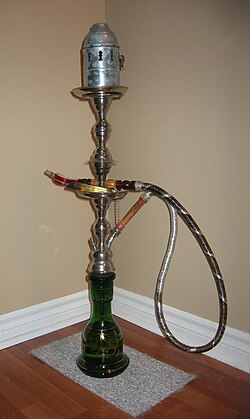 An Egyptian hookah (shisha)