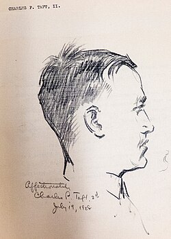 Charles P Taft by Manuel Rosenberg 1928