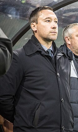 Caleb Porter, New England's head coach from 2023 to 2025