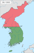 • North Korean,Chinese andSoviet forces • South Korean, U.S.,Commonwealthand United Nationsforces