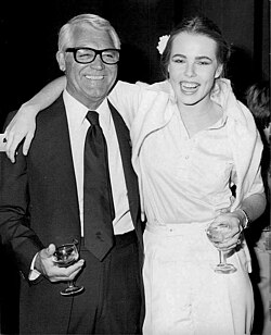With friend Margaux Hemingway in 1976