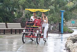 Quadricycle at Zoo Miami