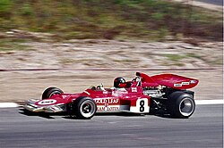 Gold Leaf-sponsored Lotus from 1971