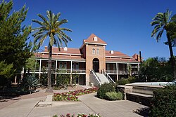"Old Main" was added to the National Register of Historic Places in 1972.
