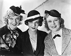 Una Merkel, Ruby Keeler, and Rogers in 42nd Street (1933)