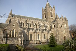 Christ Church Cathedral in Dublin, Ireland