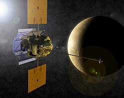 MESSENGER – First Mercury orbiter