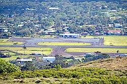 Aerial view in 2019