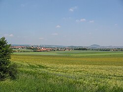 Terrain near the central German town of Fulda