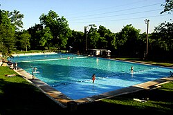 Austin's Deep Eddy Pool is the oldest human-made pool in Texas.