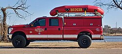 OKCFD dive team at Lake Hefner