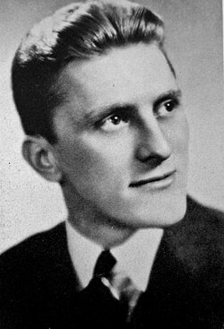 Douglas' college graduation photo from St. Lawrence University in 1939