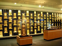 NCAA national championship trophies, rings, and watches won by UCLA teams