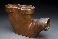 Gutter pipe. 1850–1875
