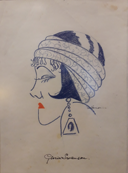 Portrait of Gloria Swanson by Milena Pavlović-Barili