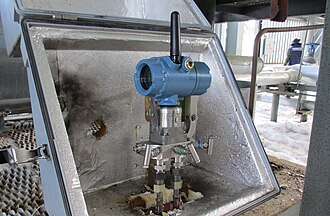 Industrial wireless pressure sensor