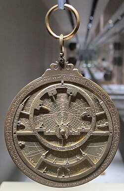Arabic astrolabe from 1079 to 1080 AD