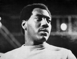Redding in January 1967, from a trade ad for his single "Try a Little Tenderness".