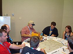 The original editor of Dragon Magazine, Tim Kask, runs a Dungeons & Dragons Game at Gen Con 2009.