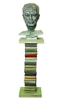 Calvino bust in Mexico