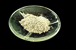 Volcanic ash from the 1980 eruption of Mount St. Helens