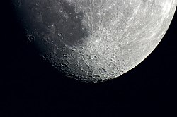 The large ray system centered on Tycho Crater
