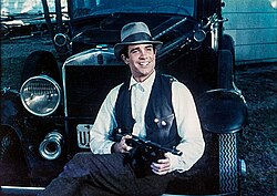 Beatty in a promo photo for Bonnie and Clyde (1967)
