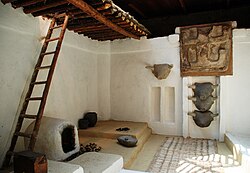 On-site restoration of a typical interior