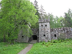 The granite castle of Aulanko in Hämeenlinna, Finland
