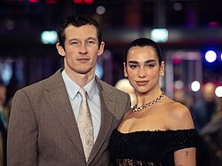 Lipa with her husband Callum Turner in 2026