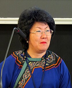 Marina A. Temina, a native speaker and teacher of the Nivkh language