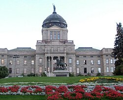 The Montana State Capitol building