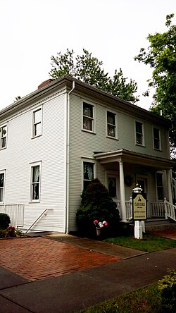 Gable's 1901 birthplace in Cadiz, Ohio