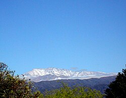 Mount El Manchao.