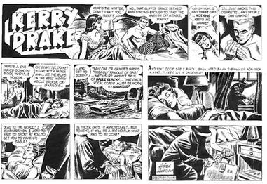 Allen Saunders and Alfred Andriola's Kerry Drake (July 25, 1968). To see this image at a higher resolution go to Art 4 Comics.