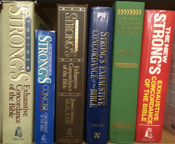 Editions and reprints of Strong's Concordance, now in the public domain