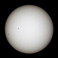 The Sun, the star at the center of the Solar System