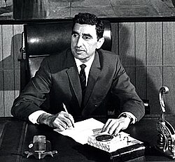 NYIT's first president, Alexander Schure