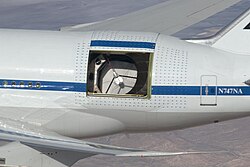 SOFIA was an infrared telescope in an aircraft, allowing high altitude observations