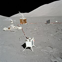 Artifacts of human activity, Apollo 17's Lunar Surface Experiments Package[321]