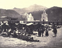 Quetzaltenango central park c. 1894