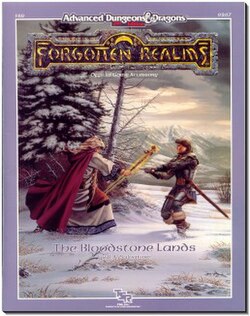 The Bloodstone Lands module from TSR.