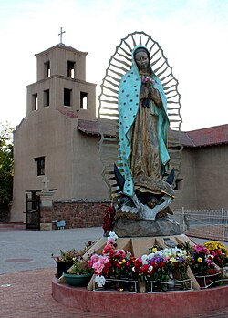 Santuario de Guadalupe is the oldest church in the country dedicated to the Virgin of Guadalupe.