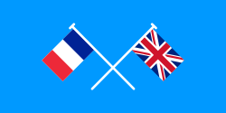 1966 flag of the Anglo-French Condominium of the New Hebrides
