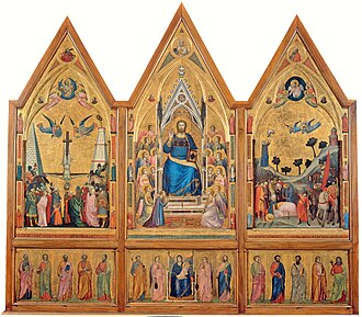 The Stefaneschi Triptych, Giotto, c. 1315–20