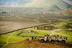 Norwegian soldiers in Faryab Province.